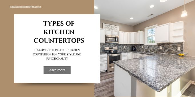 Types of kitchen countertops​