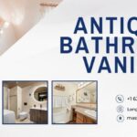 antique bathroom vanity