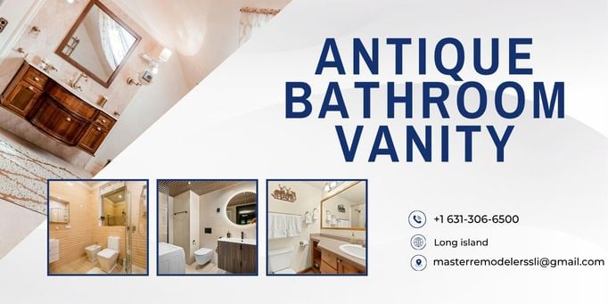 antique bathroom vanity